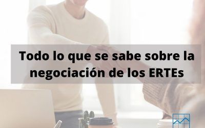 Las novedades en la negociación de los ERTE